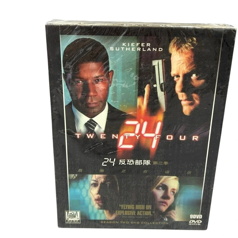24 SEASON 2 DVD IN CHINESE COMPLETE COLLECTION HIGH-QUALITY MANDARIN/SUBTITLES - Picture 1 of 6